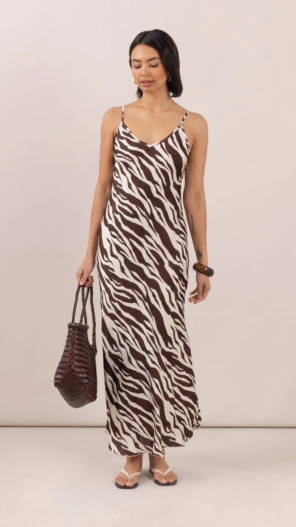 Lana Dress- ZEBRA