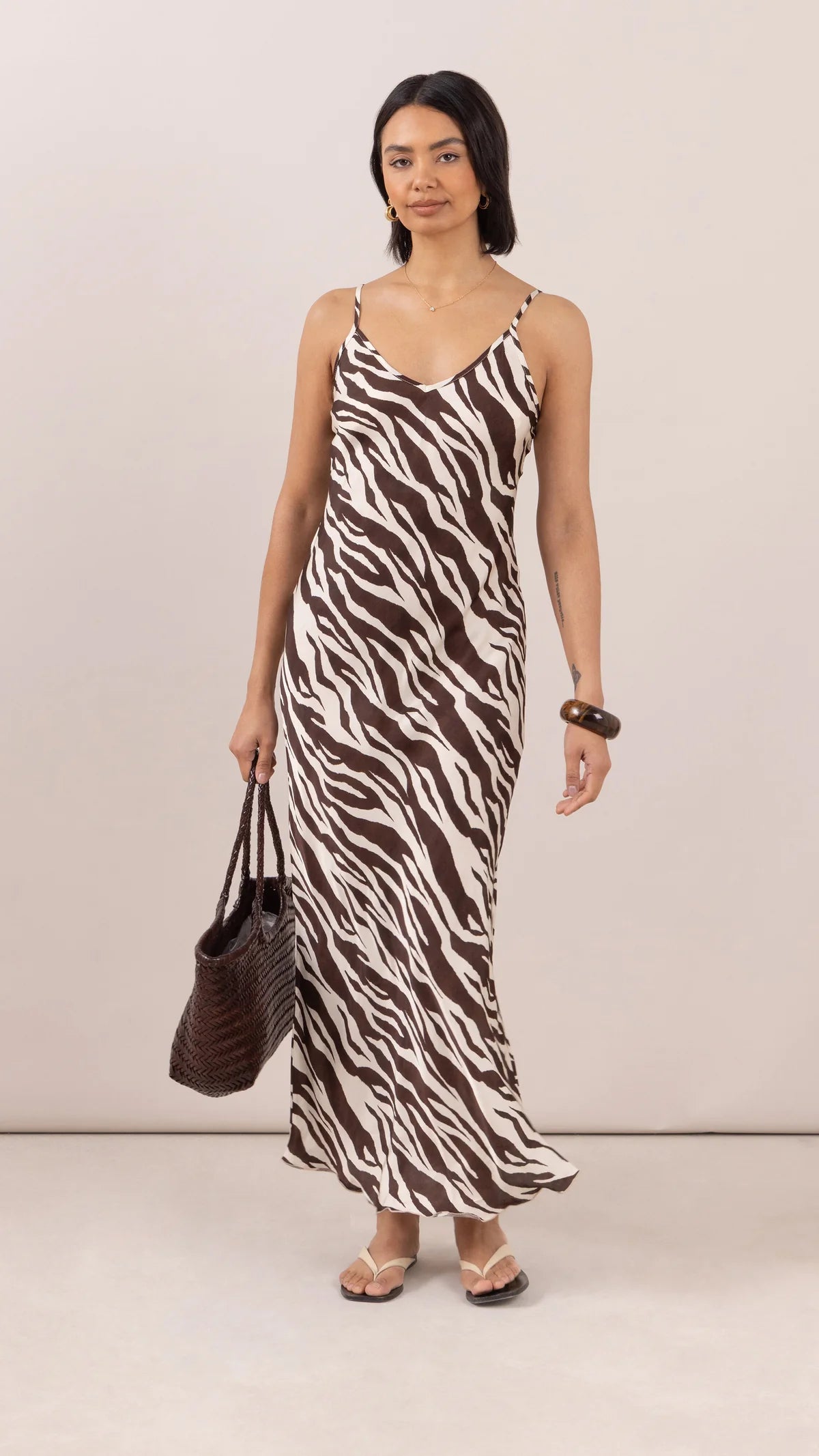 Lana Dress- ZEBRA