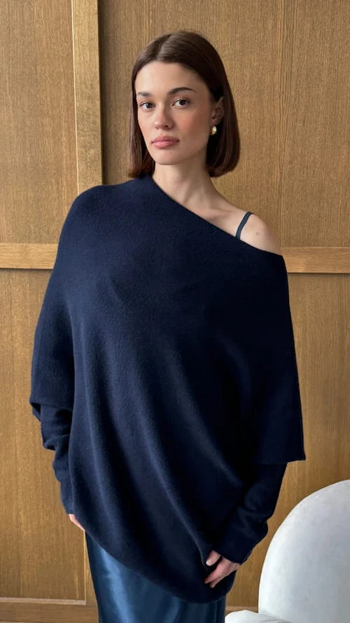 Natalie Sweater- NAVY